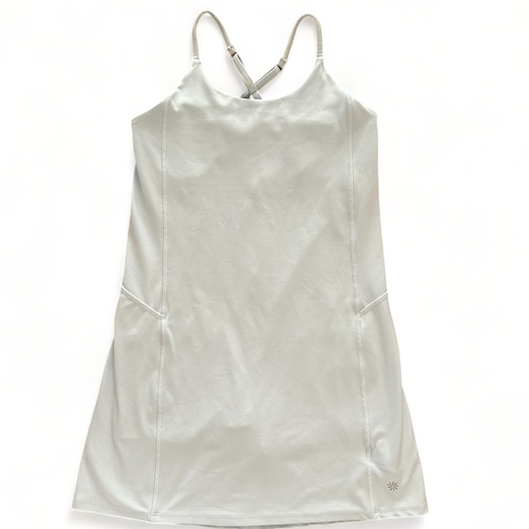 Athleta Girl Everyday Dress Size 12 Sea Fog Blue Sold Out Online - Picture 1 of 11